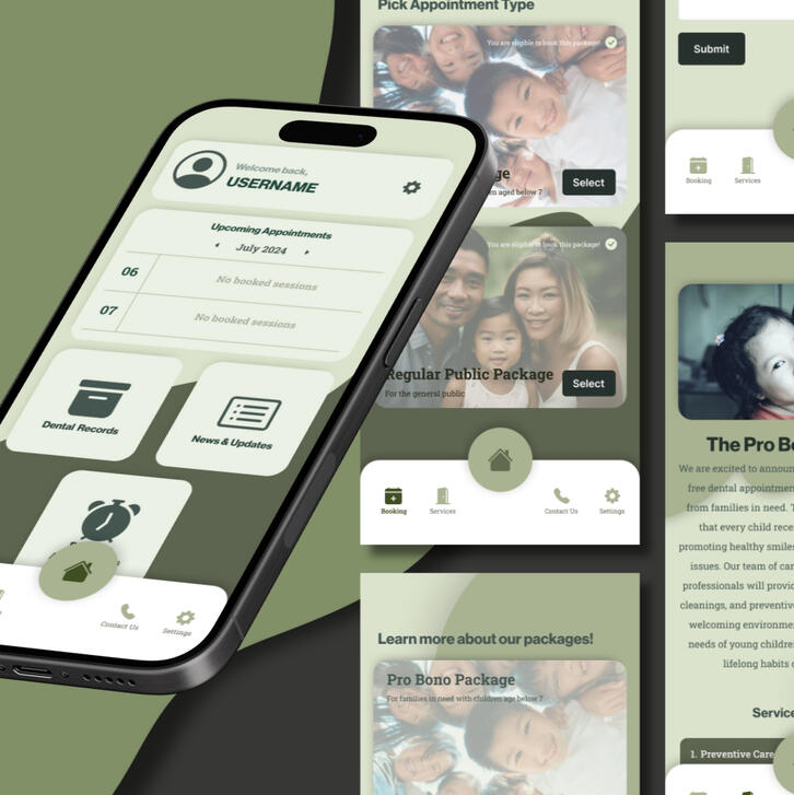 Dental App UI